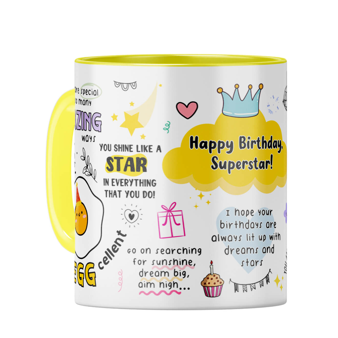 Happy Birthday Superstar Coffee Mug - product image 7
