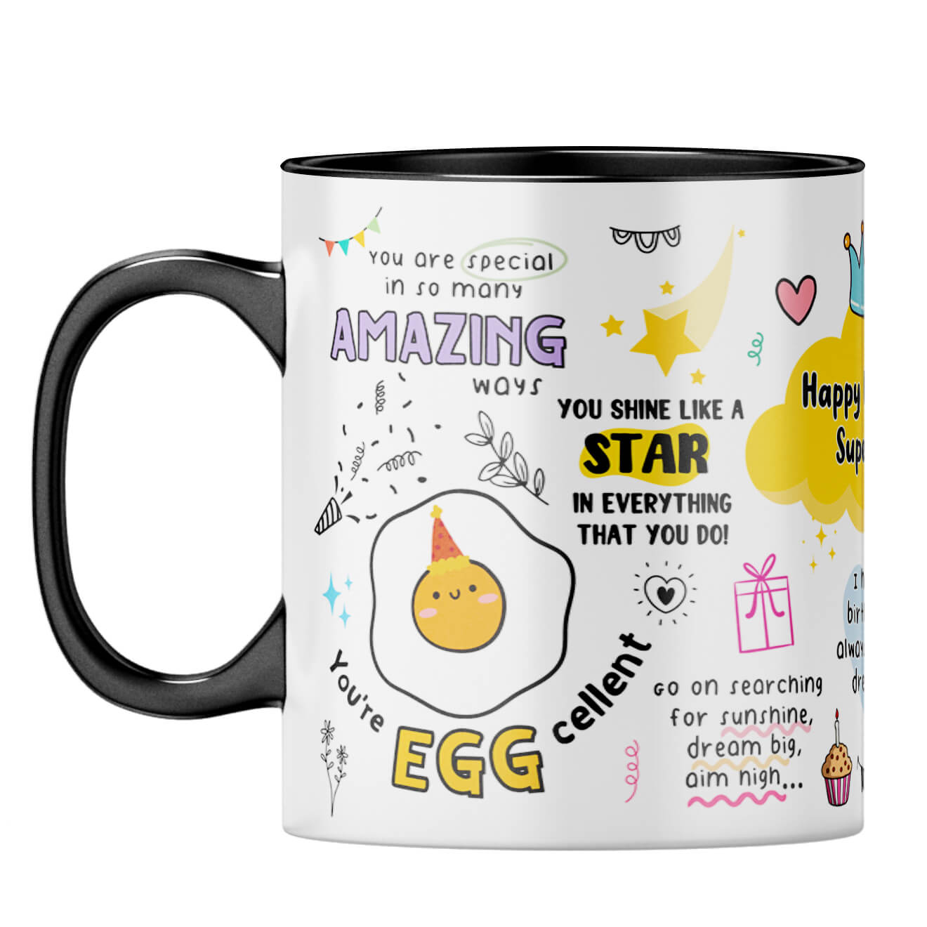 Happy Birthday Superstar Coffee Mug - product image 2