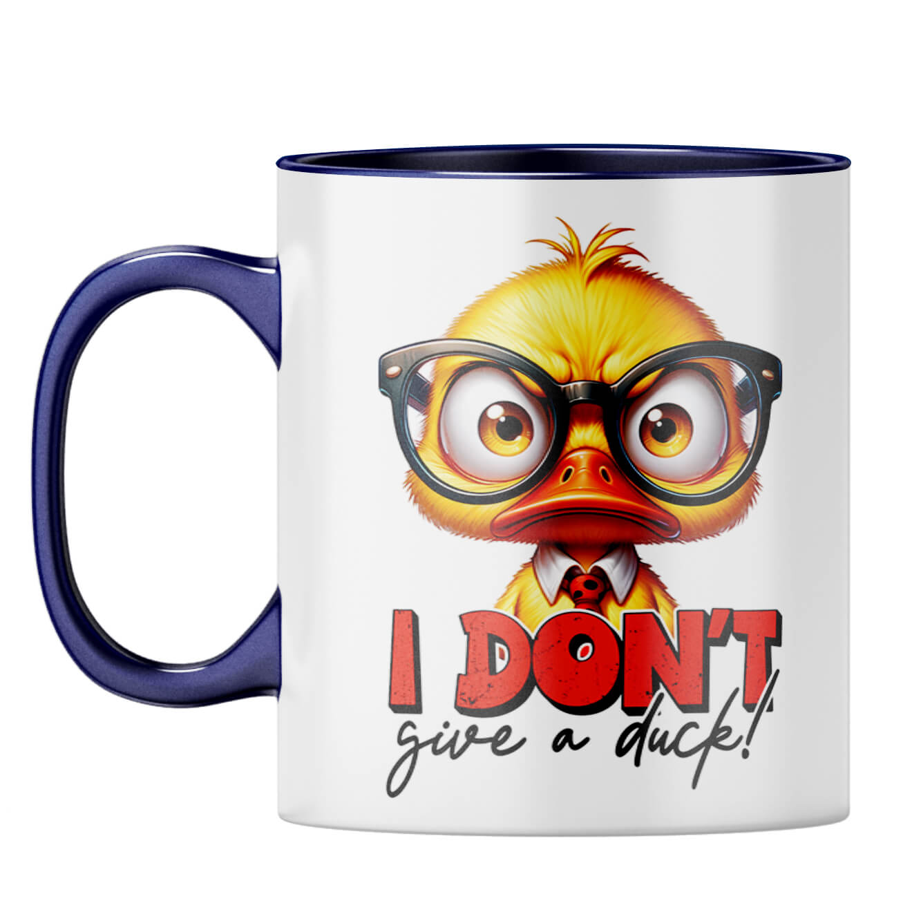 I Dont Give A Duck Coffee Mug - corporate gift by YuBingo