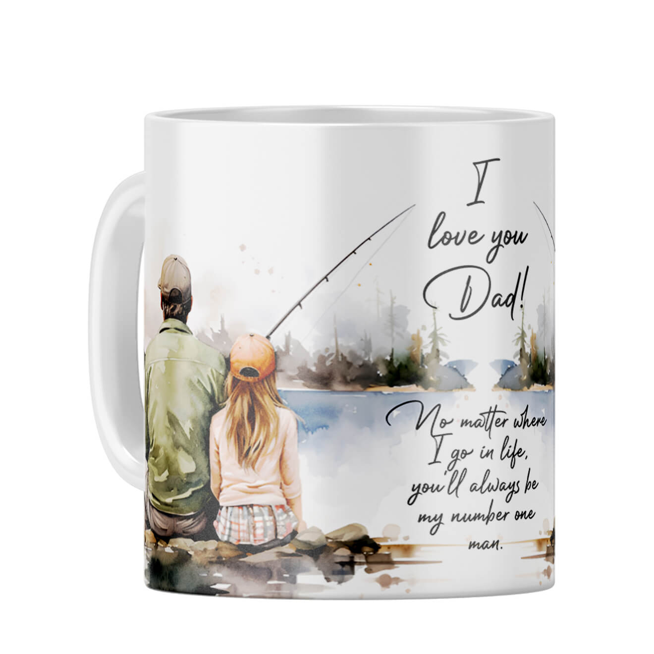 I Love You Dad Coffee Mug - corporate gift by YuBingo