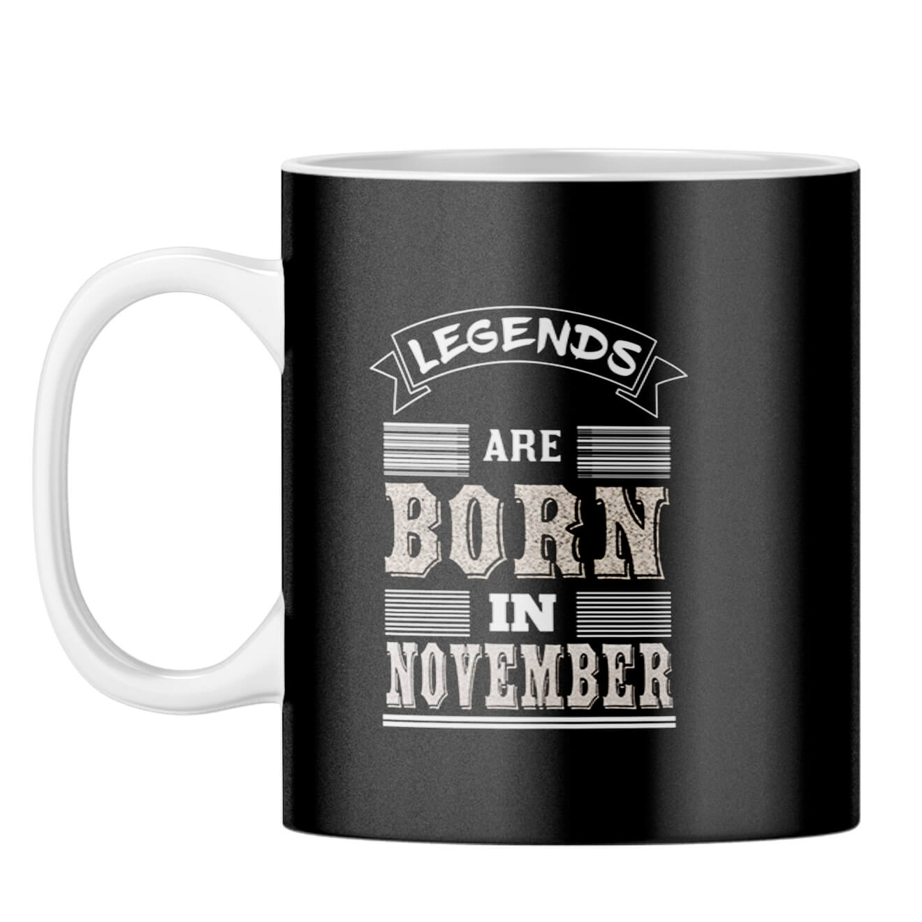 Legends Born in November Coffee Mug - corporate gift by YuBingo