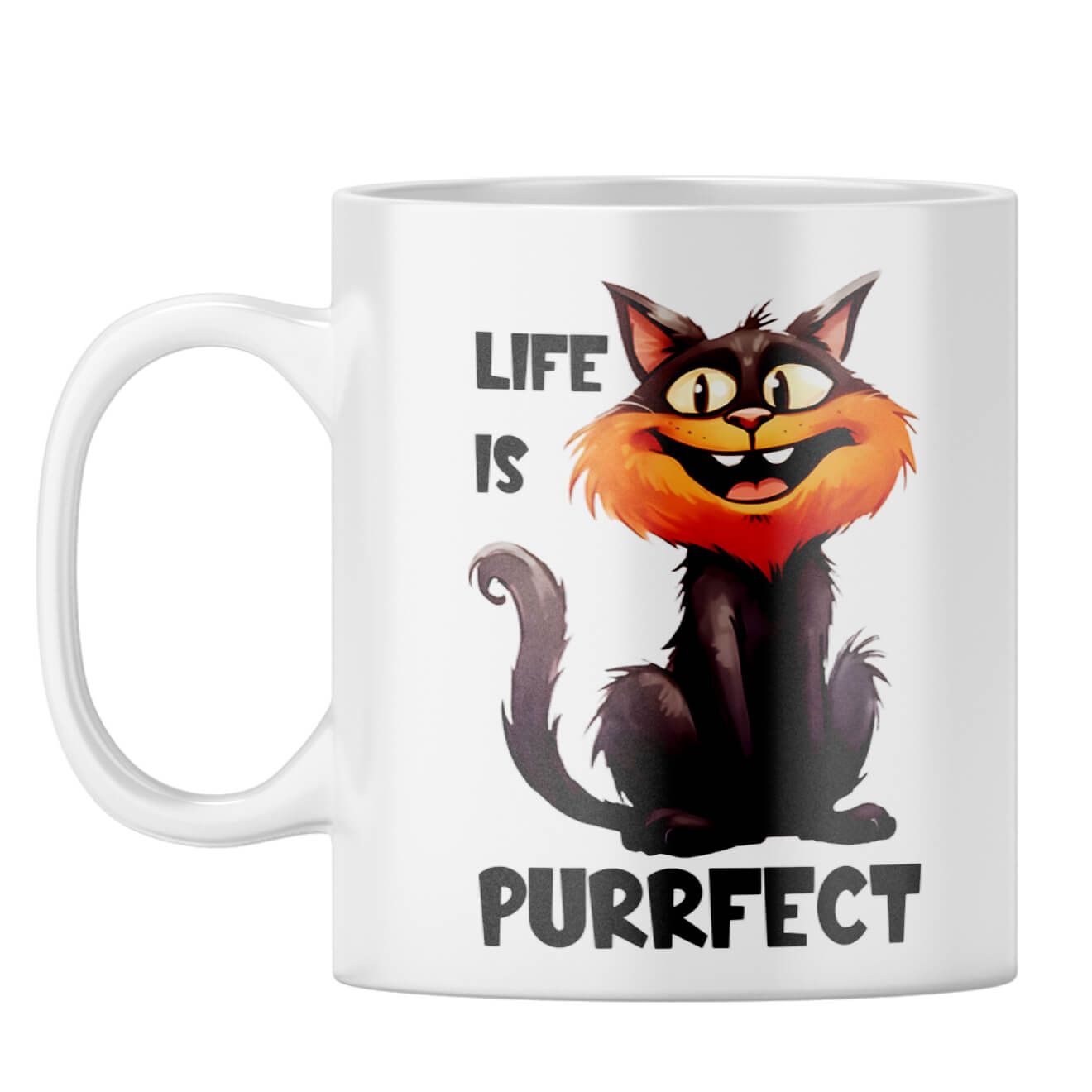 Life is Purrfect Coffee Mug - product image 6