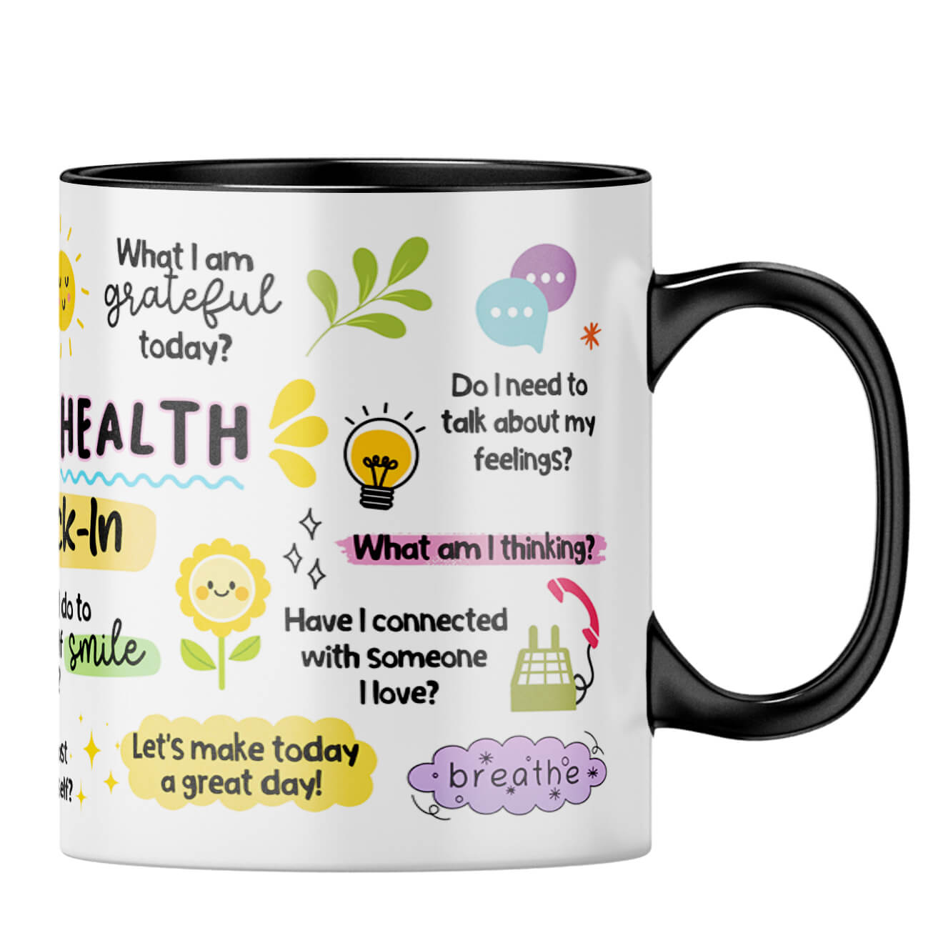 Mental Health Check In Coffee Mug - product image 3
