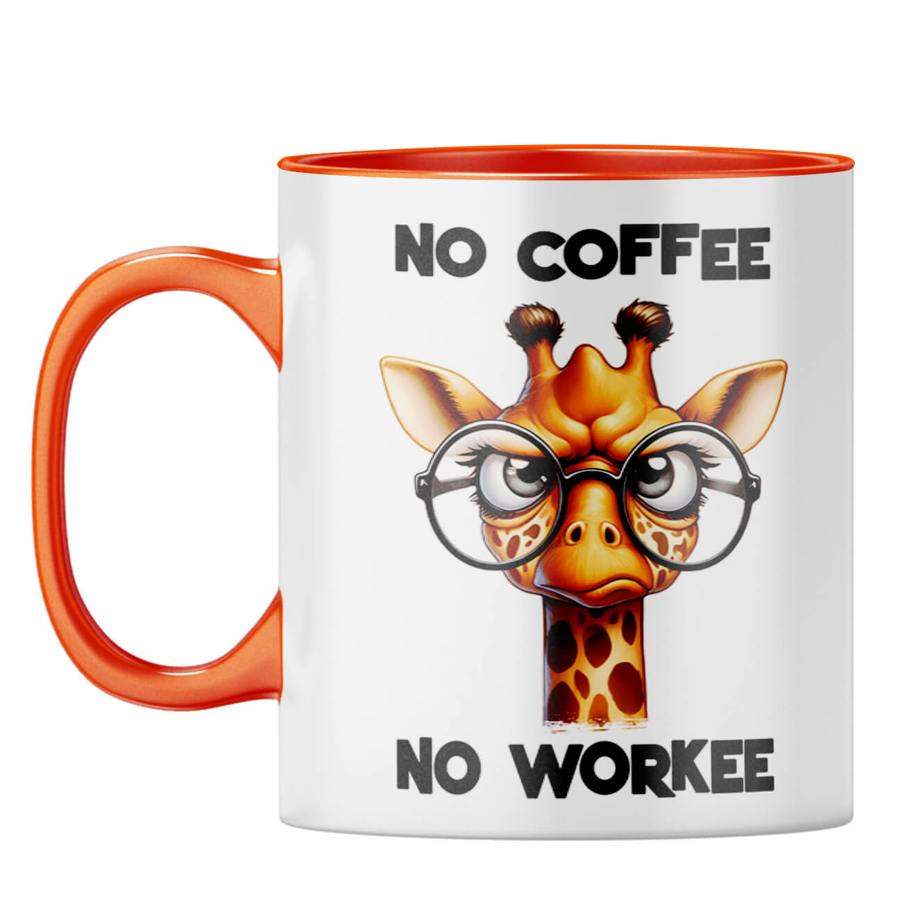 No Coffee No Workee Coffee Mug - corporate gift by YuBingo