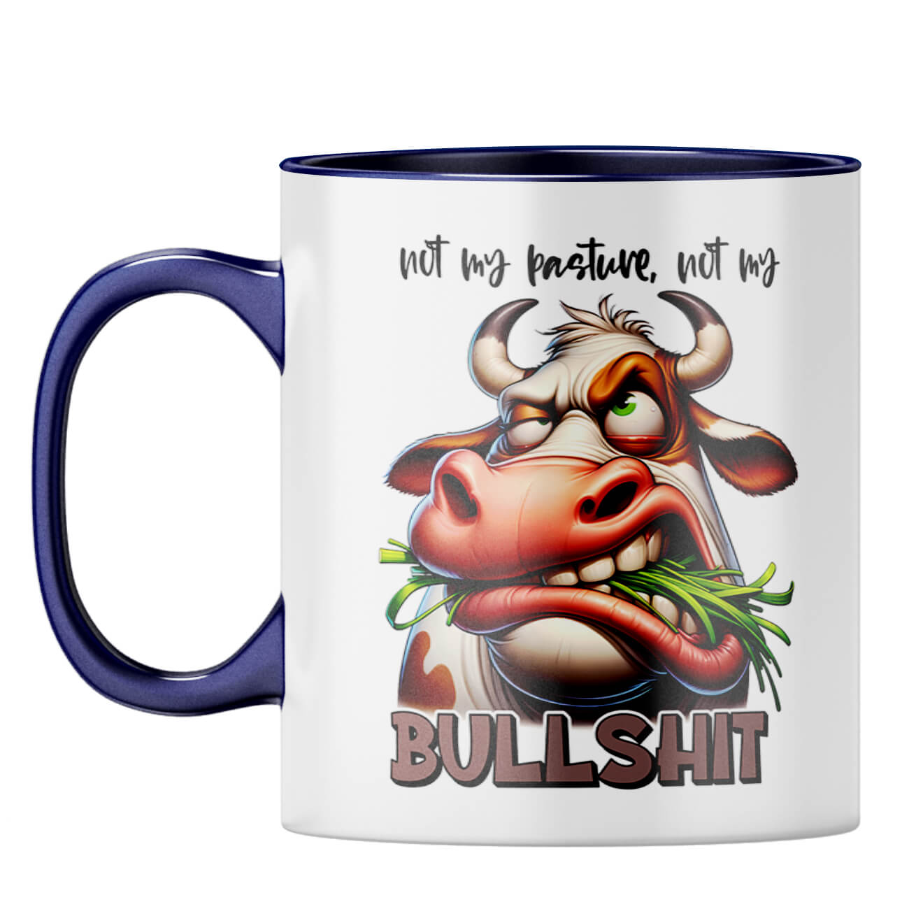 Not My Bullshit Coffee Mug - corporate gift by YuBingo