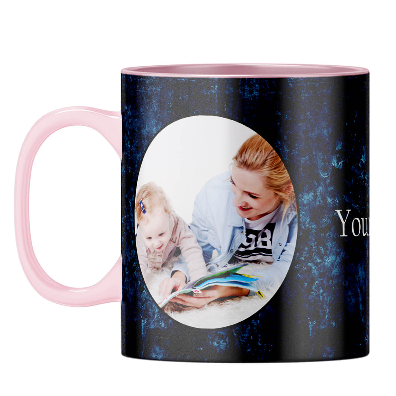 Photo on Blue Coffee Mug - product image 4