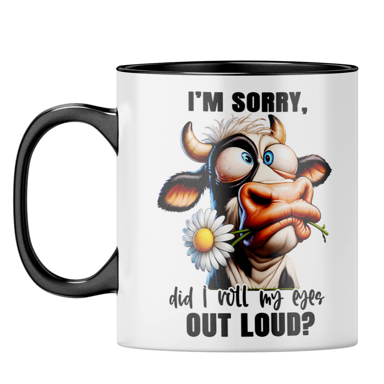 Roll My Eyes Loud Coffee Mug - corporate gift by YuBingo