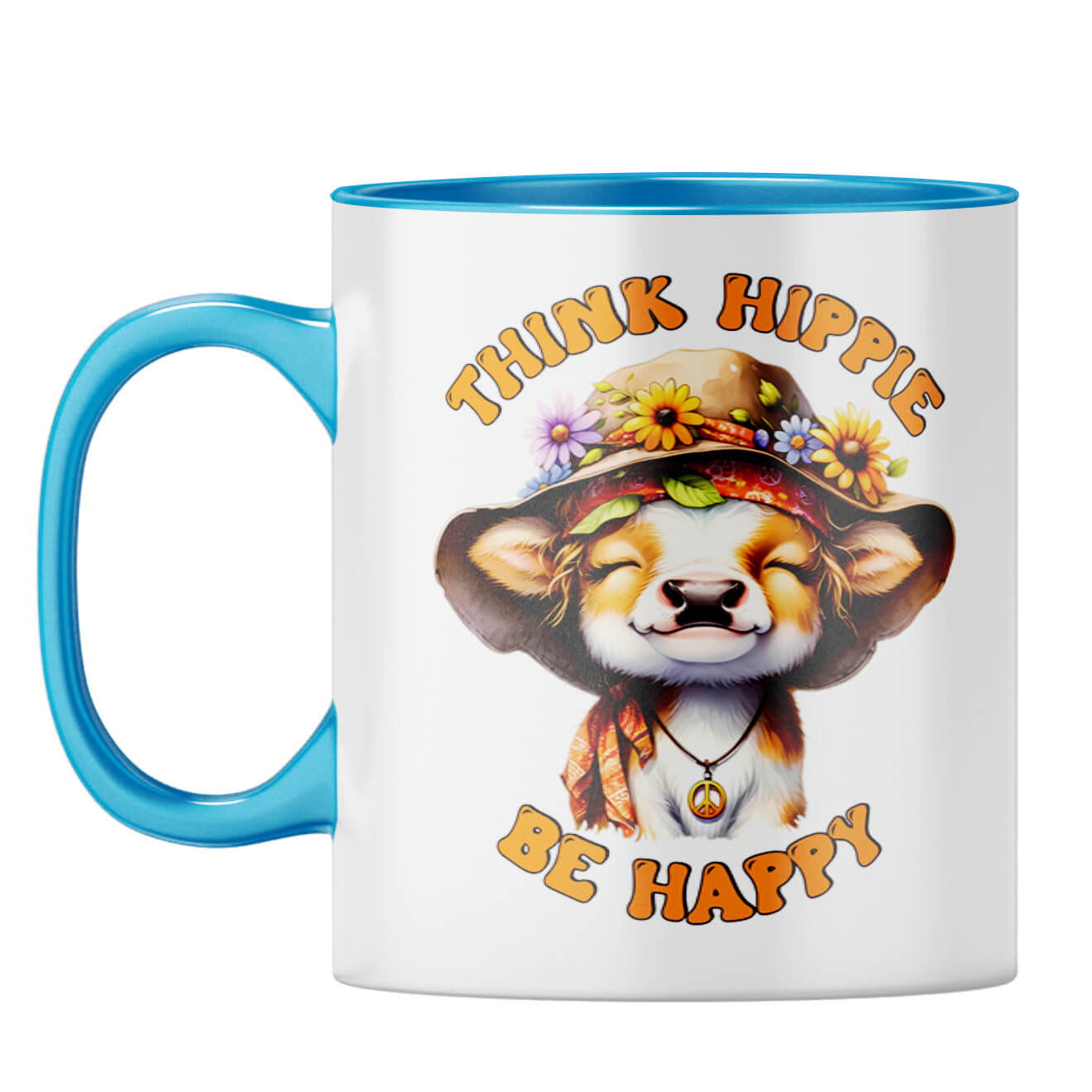 Think Hippy Be Happy Coffee Mug - product image 9