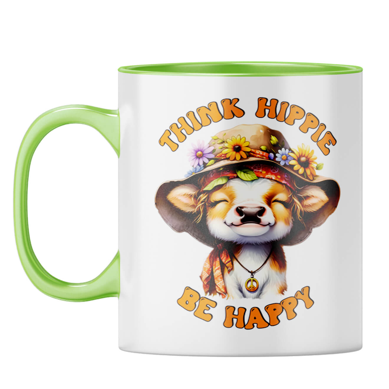 Think Hippy Be Happy Coffee Mug - product image 10