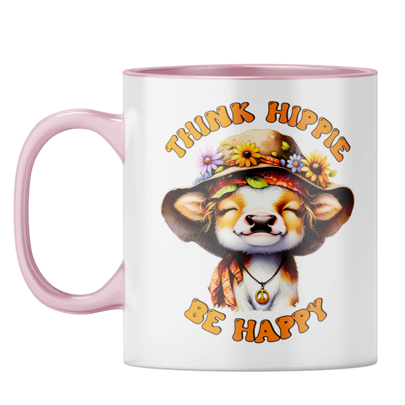 Think Hippy Be Happy Coffee Mug - product image 12
