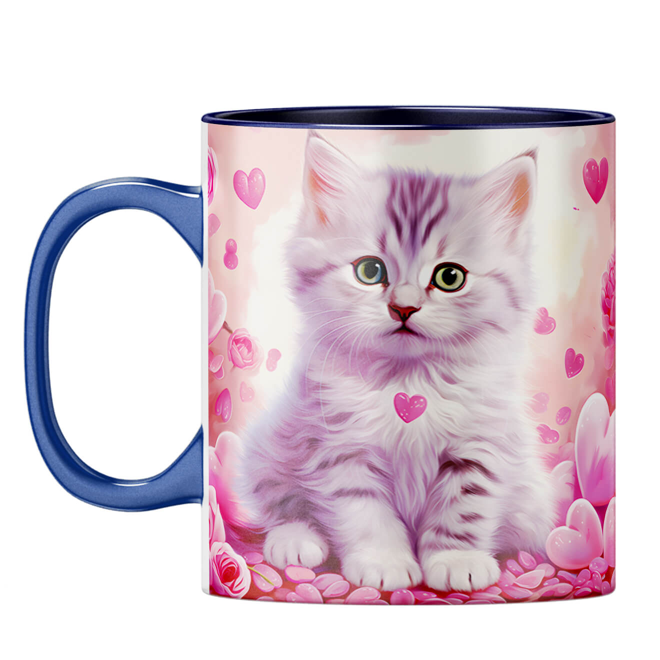 Cat Hearts Melody Coffee Mug - product image 7