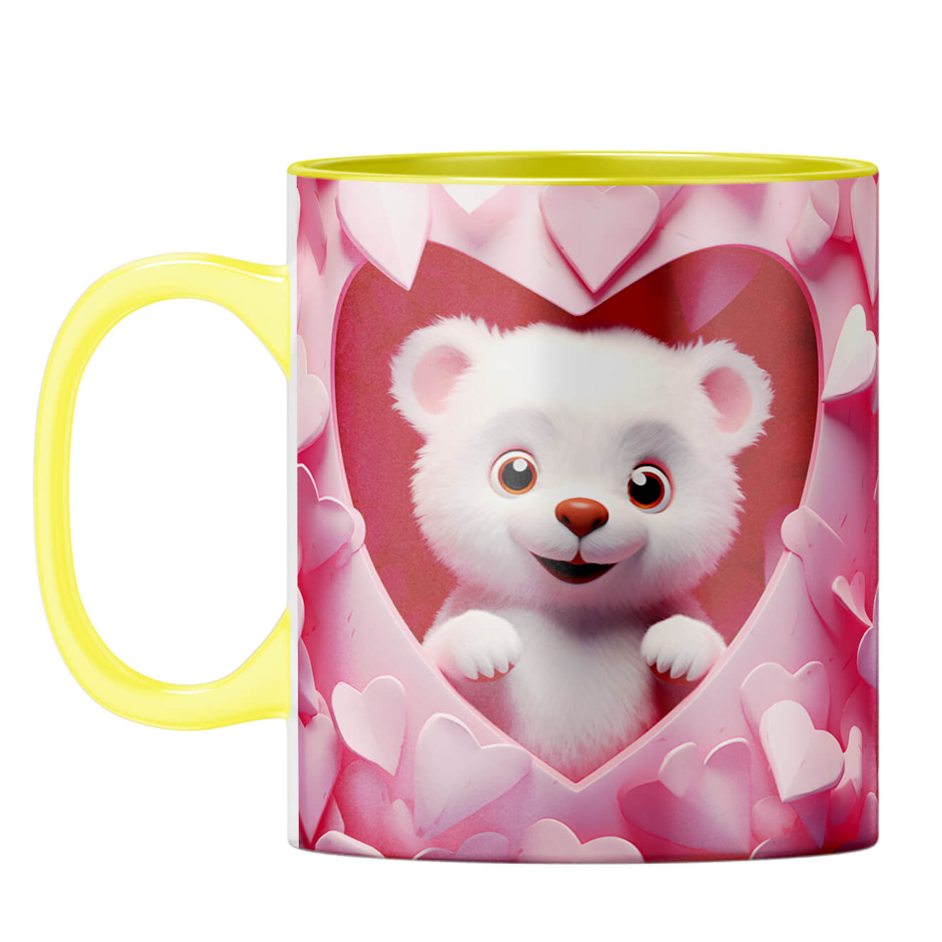 Cute Eyes Connection Coffee Mug - product image 4