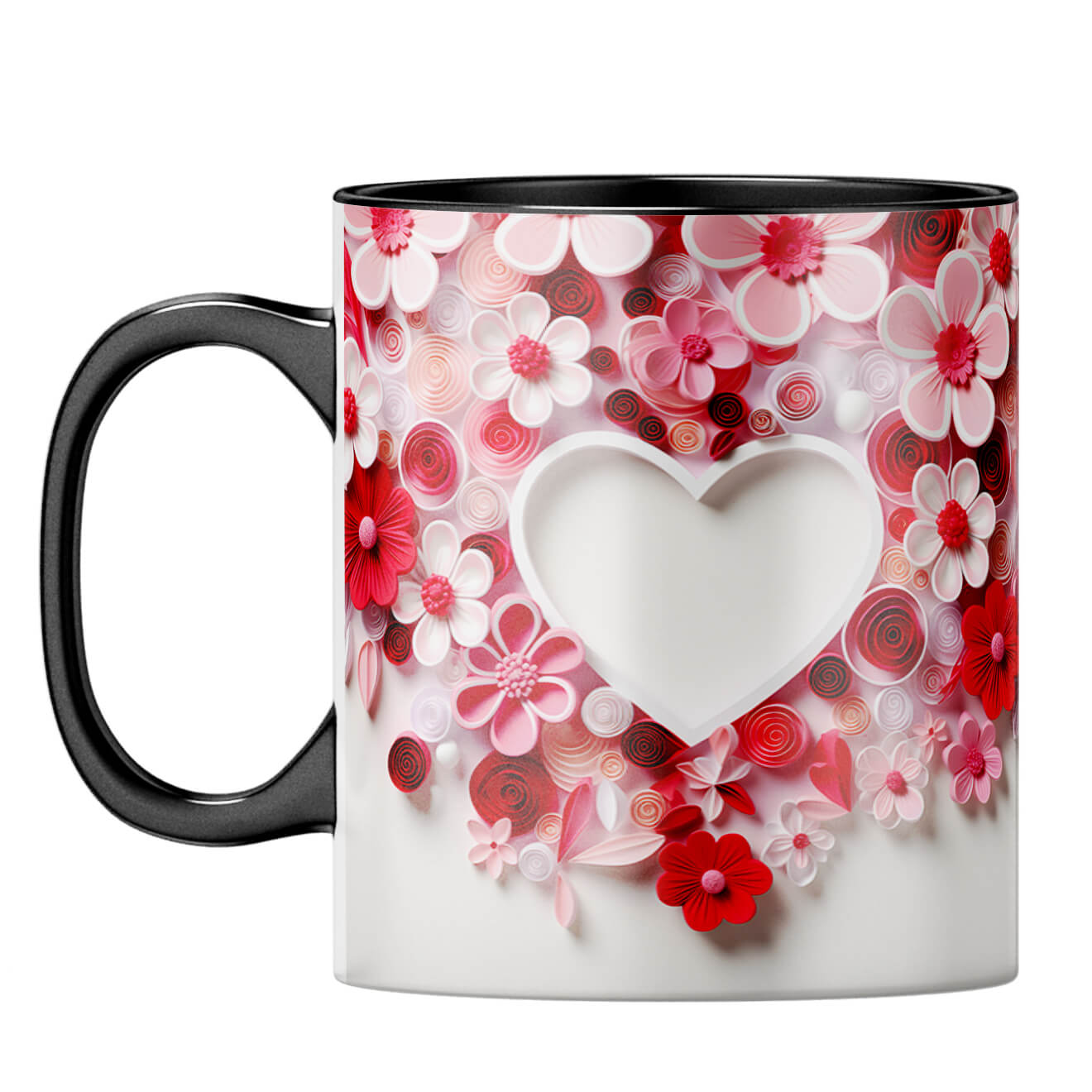 Flowery Heart Symphony Coffee Mug - product image 11