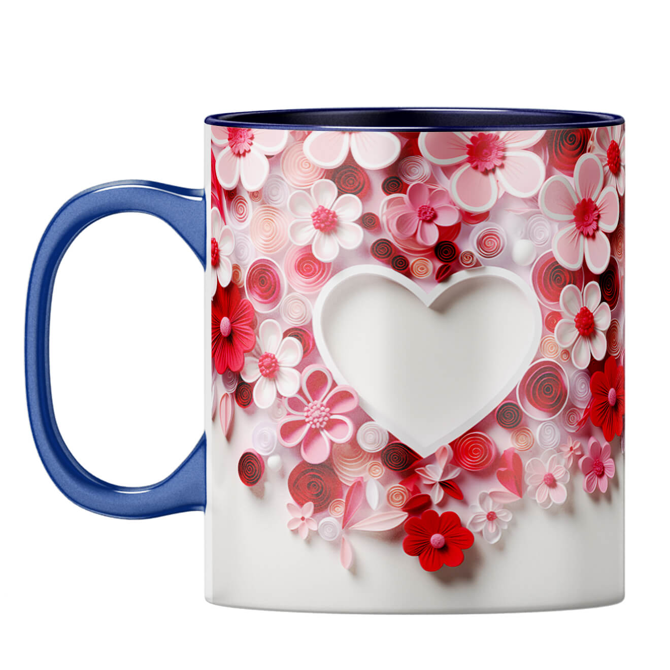 Flowery Heart Symphony Coffee Mug - product image 12