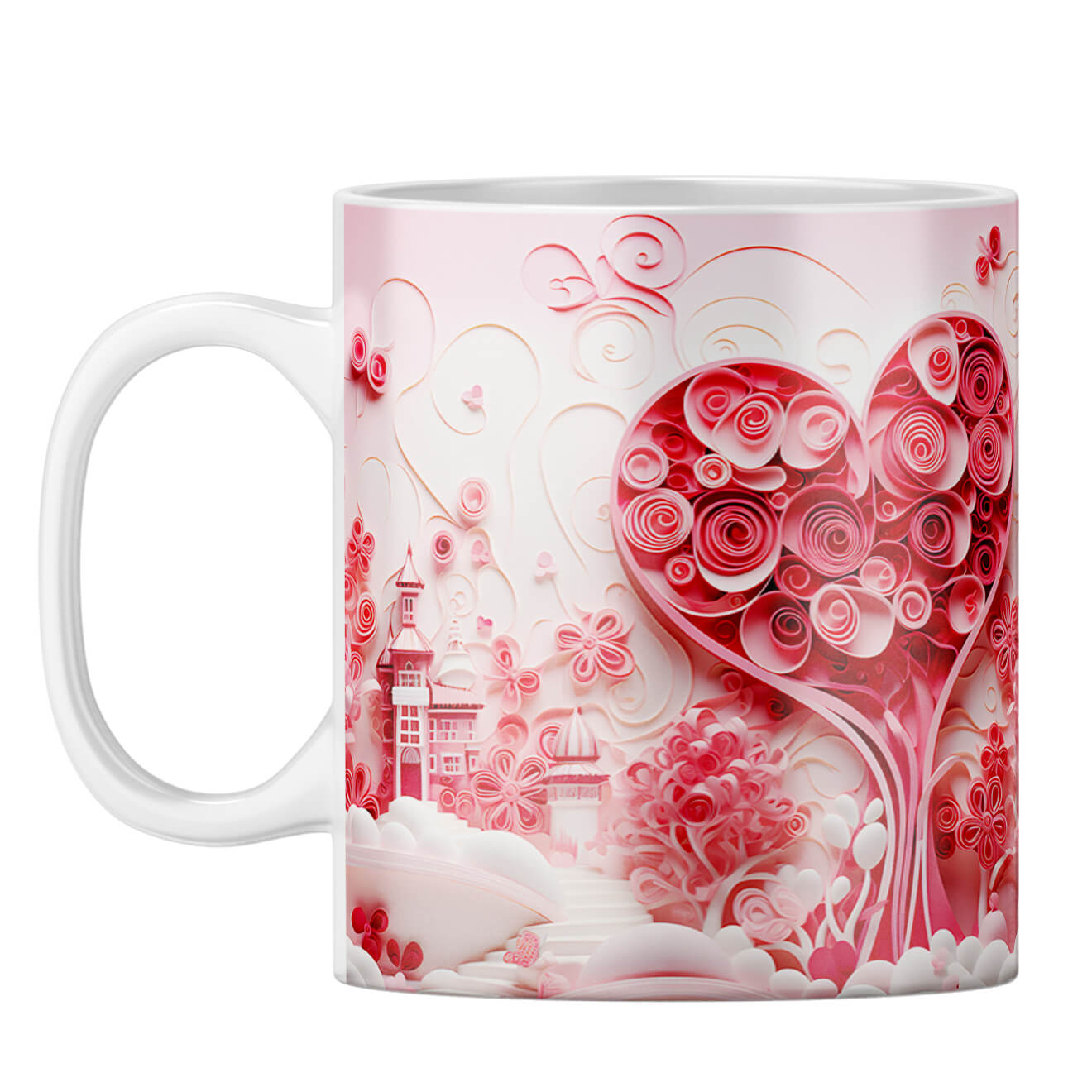 Hearty Dreams Unleashed Coffee Mug - corporate gift by YuBingo