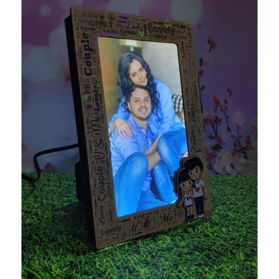 LED Magic Mirror - Lovely Couple - product image 2
