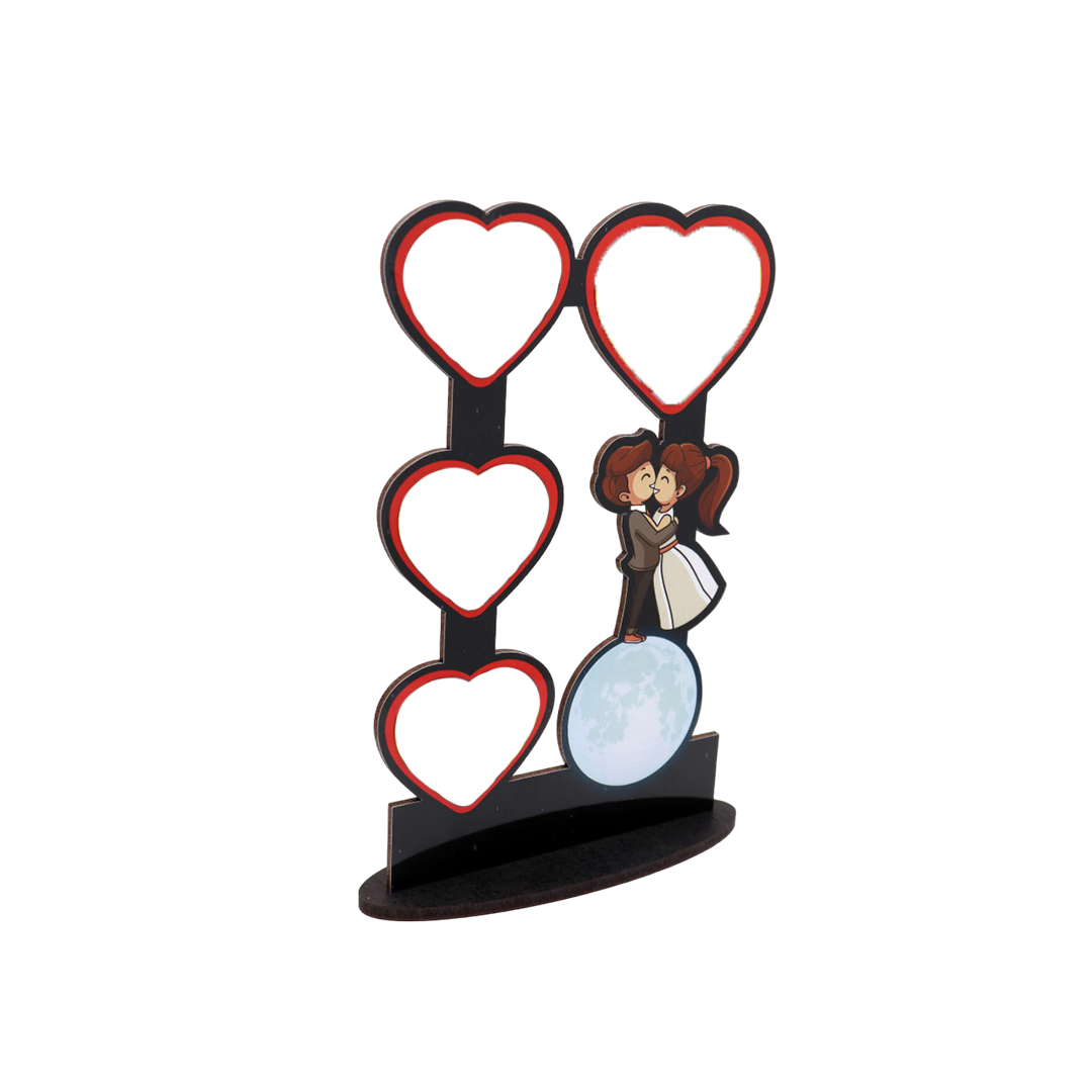 Wood Collage -6x8-Couple Hearts - product image 2