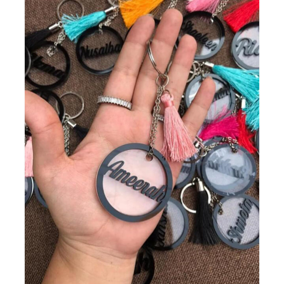 Personalize Your Style with Custom Acrylic Name Keychains - product image 3