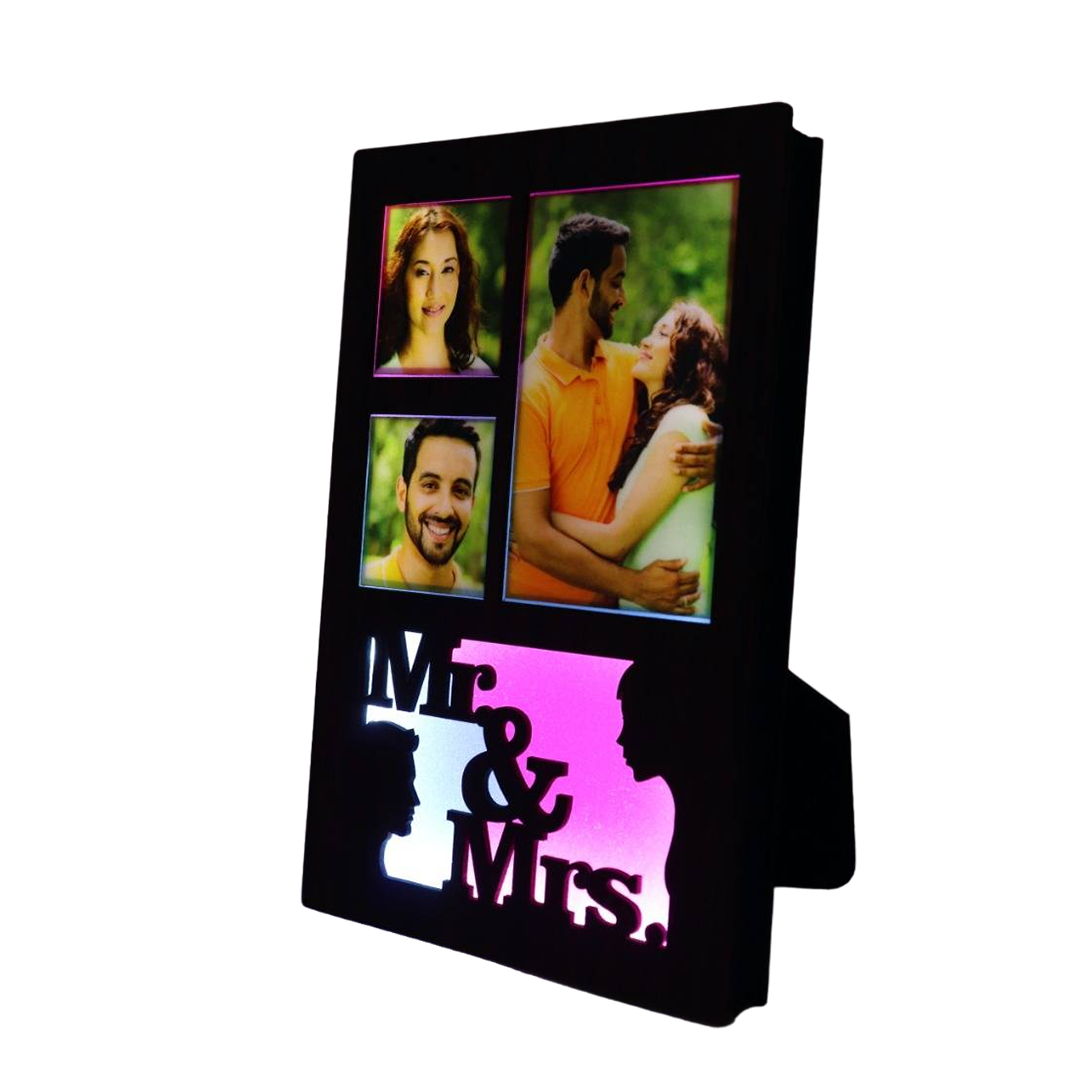 Mr. & Mrs. LED Frame - corporate gift by YuBingo