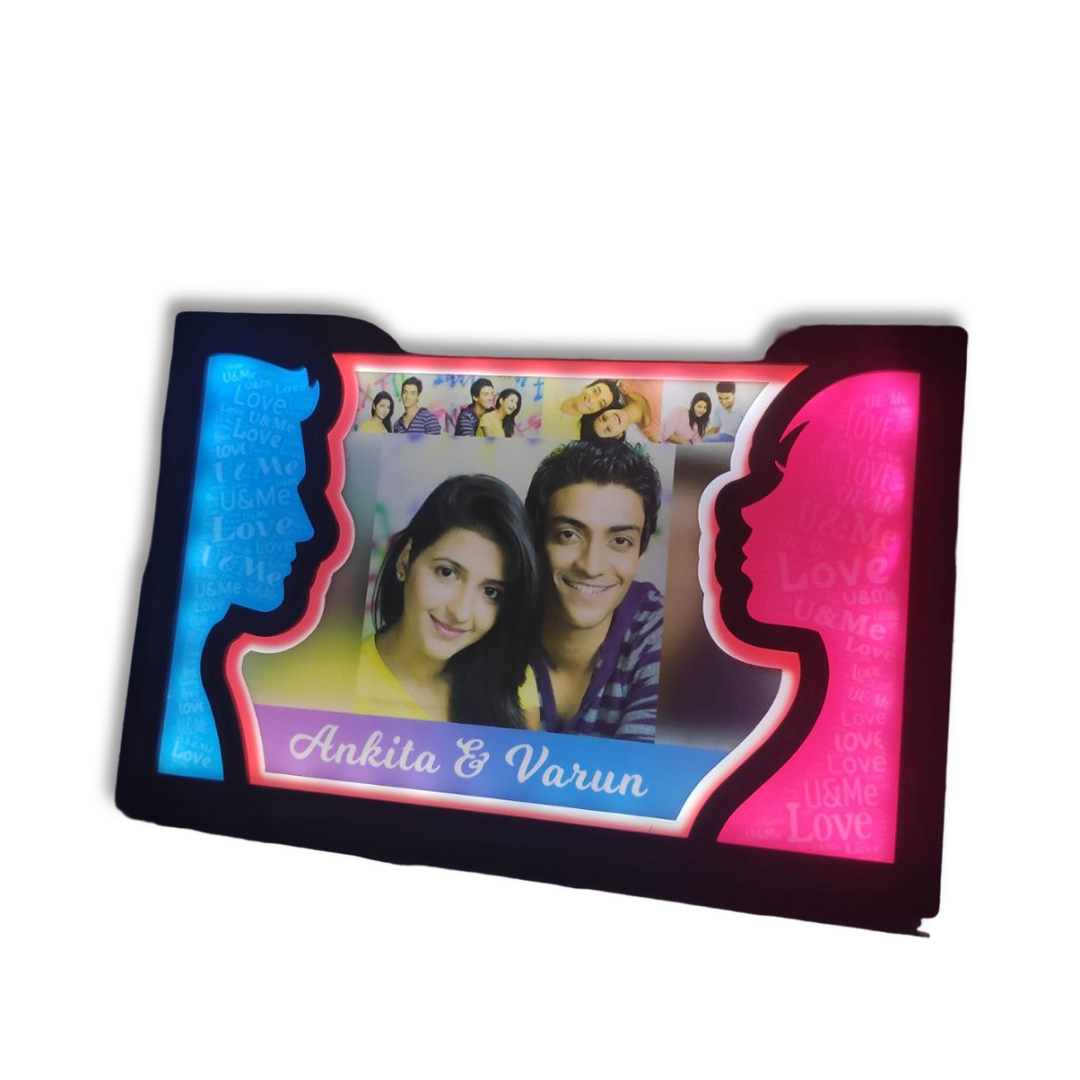 LED Table Stand (Couple Face) - corporate gift by YuBingo