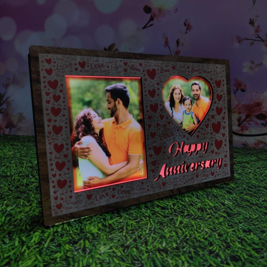 Happy Anniversary LED Table Stand - product image 3