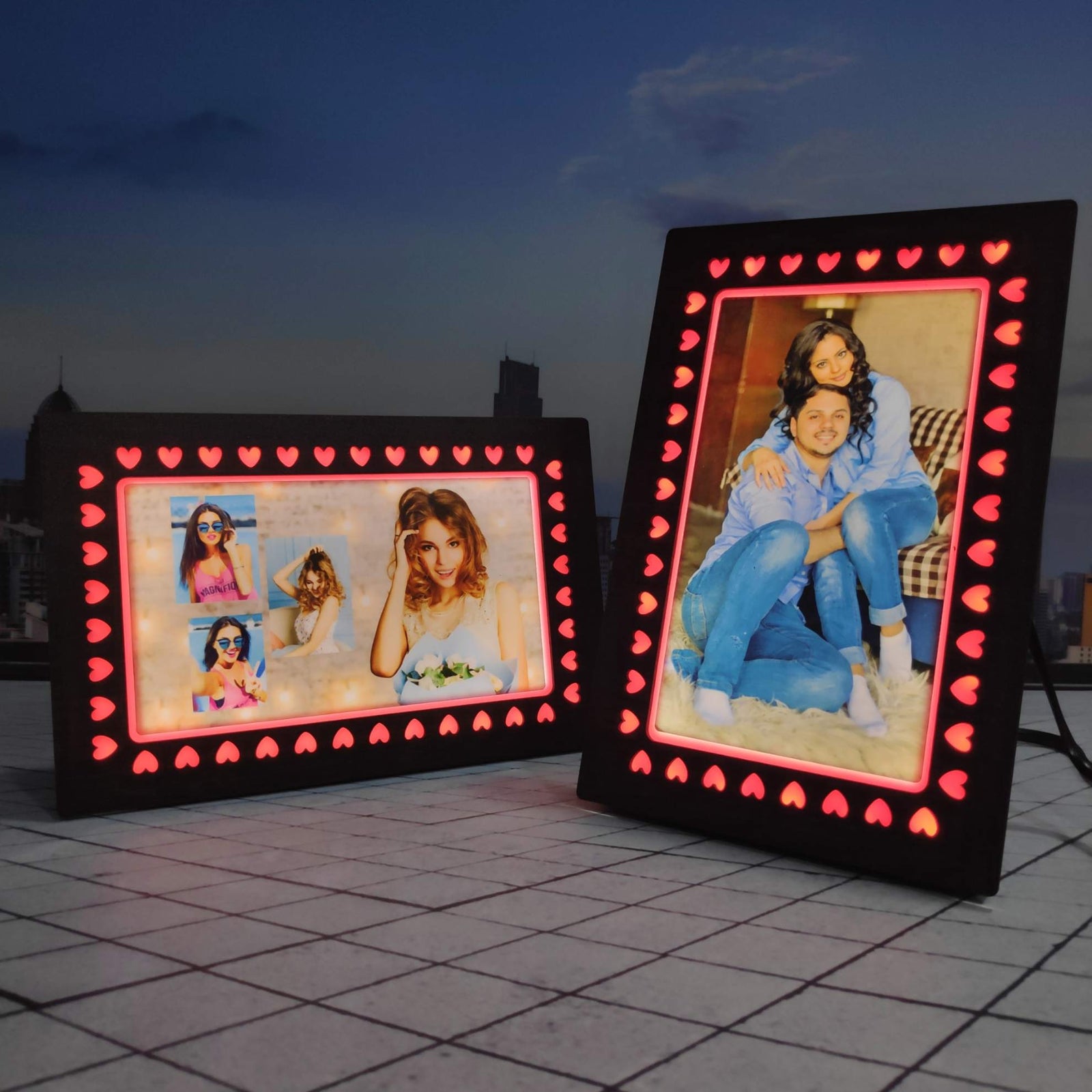 LED Table Stand (Hearts Border) - product image 2