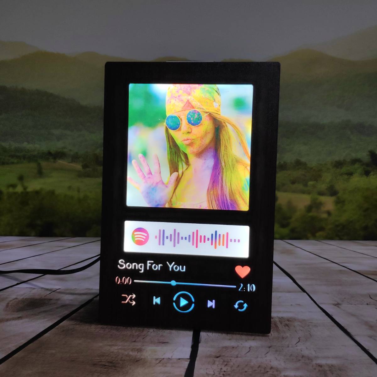 LED Frame with Spotify Song - product image 3