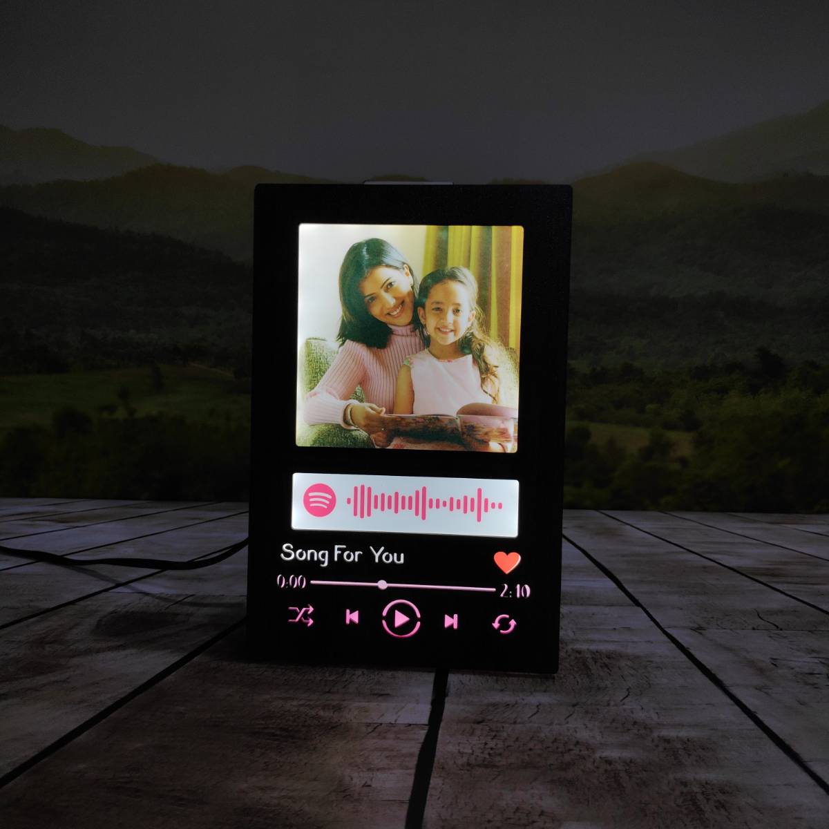 LED Frame with Spotify Song - product image 4