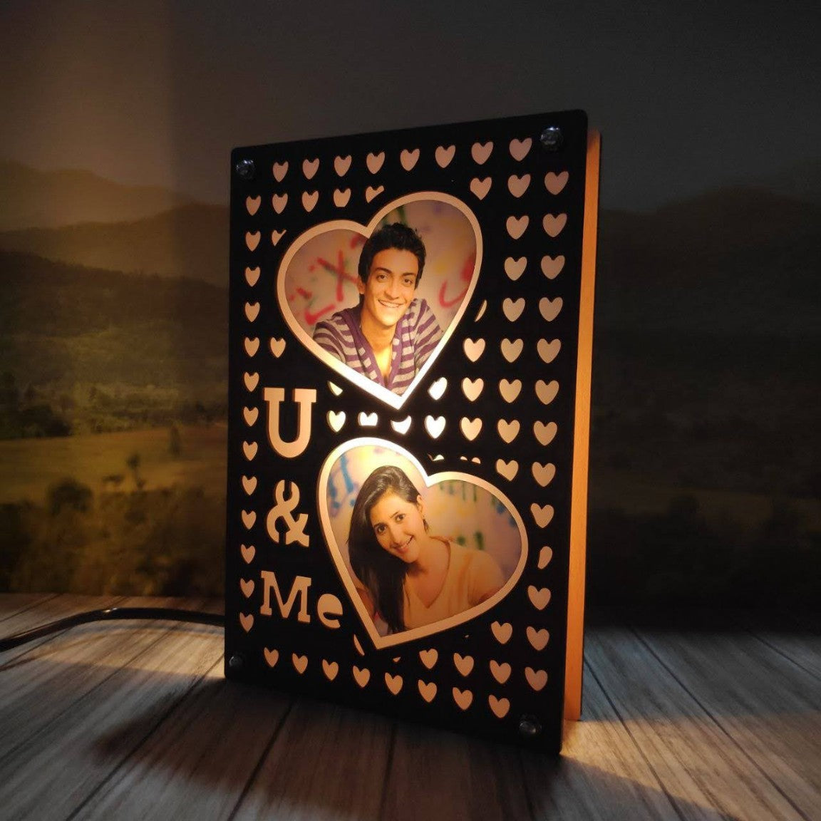 Warm White U & Me LED Frame - product image 3