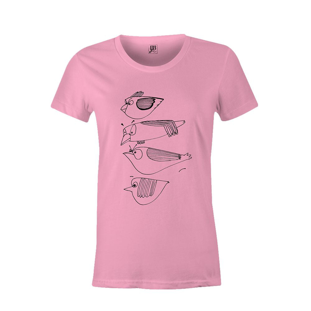 Angry birds Women T-Shirt - corporate gift by YuBingo
