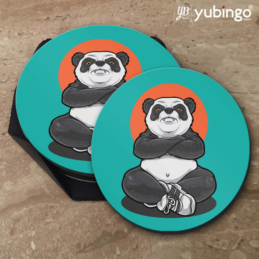 Angry Panda Coasters - product image 5
