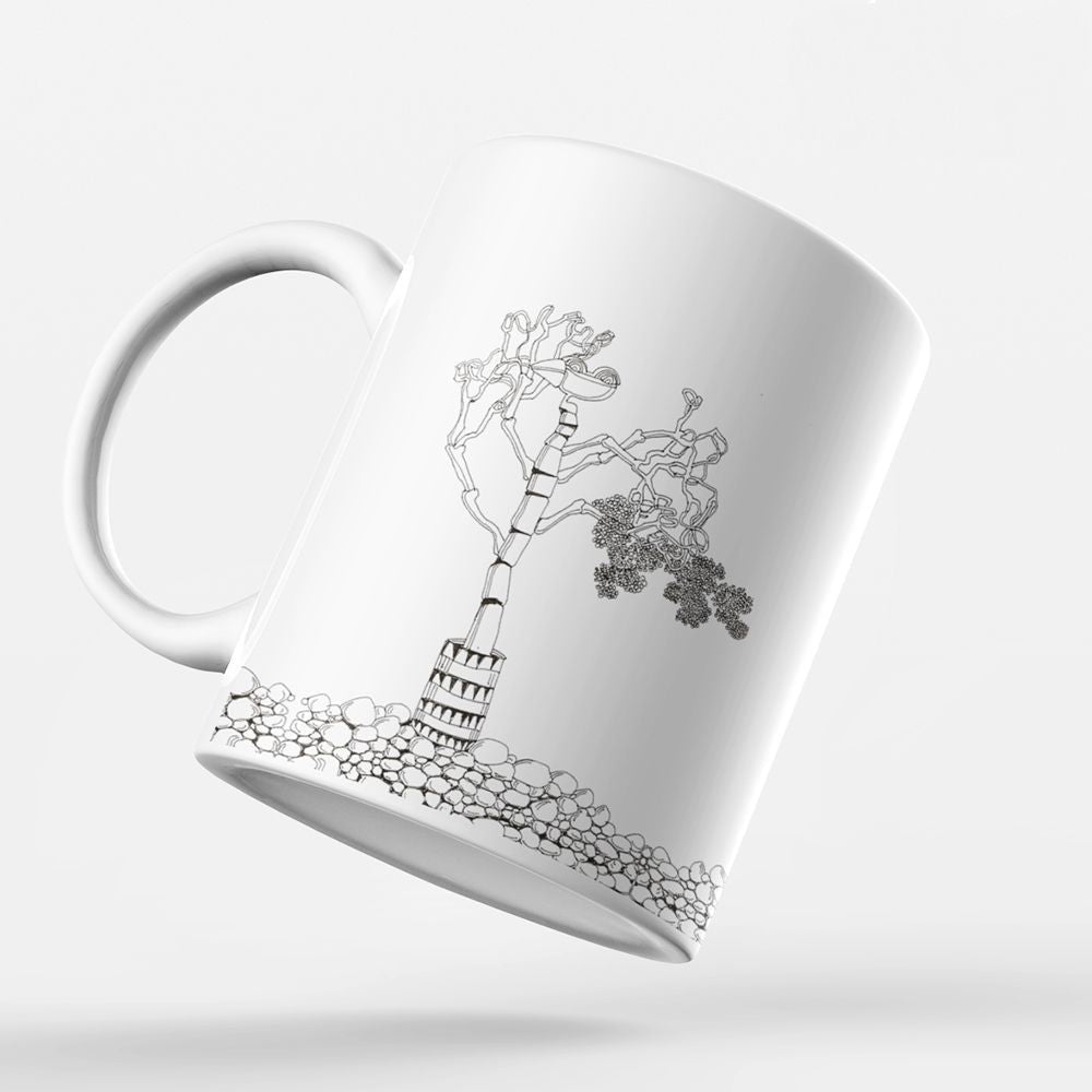 Bone tree Coffee Mug - corporate gift by YuBingo