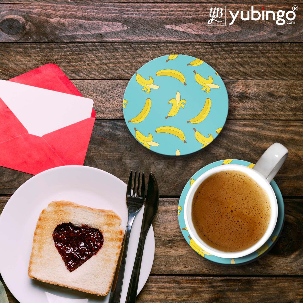 Banana Pattern Coasters - product image 3