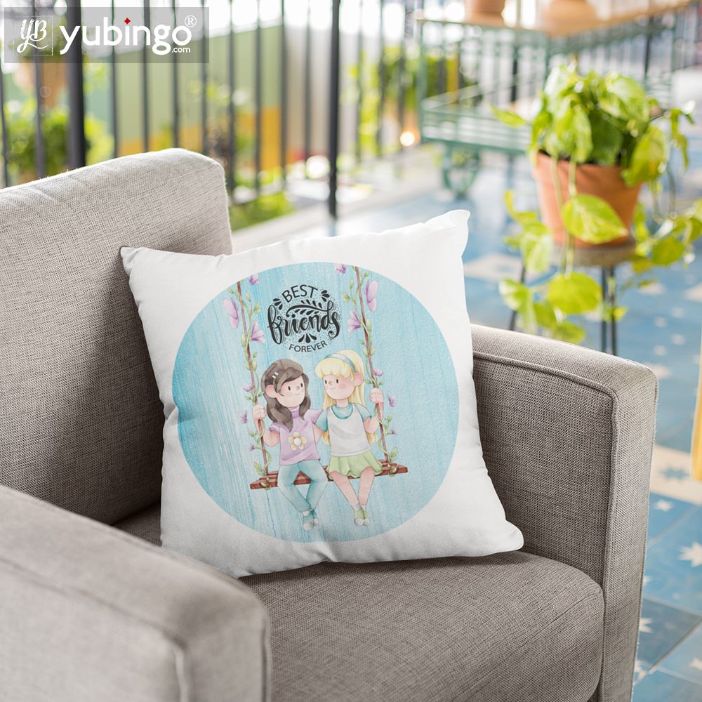 Best Friends Forever Cushion, Coffee Mug with Coaster and Keychain - product image 2