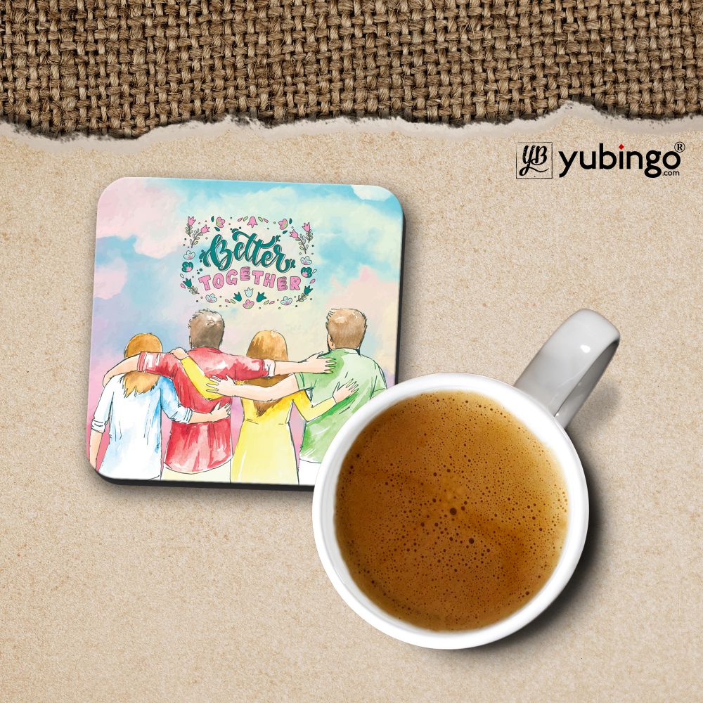 Better Together Cushion, Coffee Mug with Coaster and Keychain - product image 4