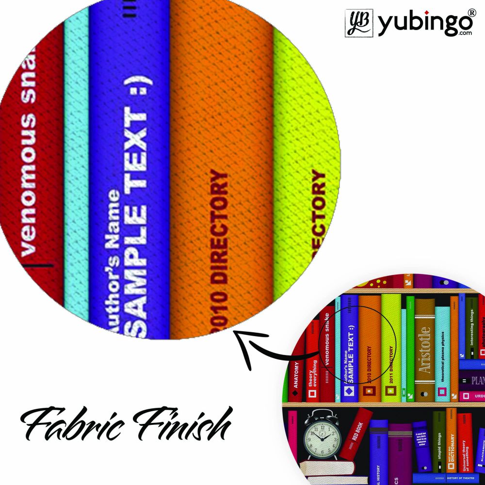Books Mouse Pad (Round) - product image 3