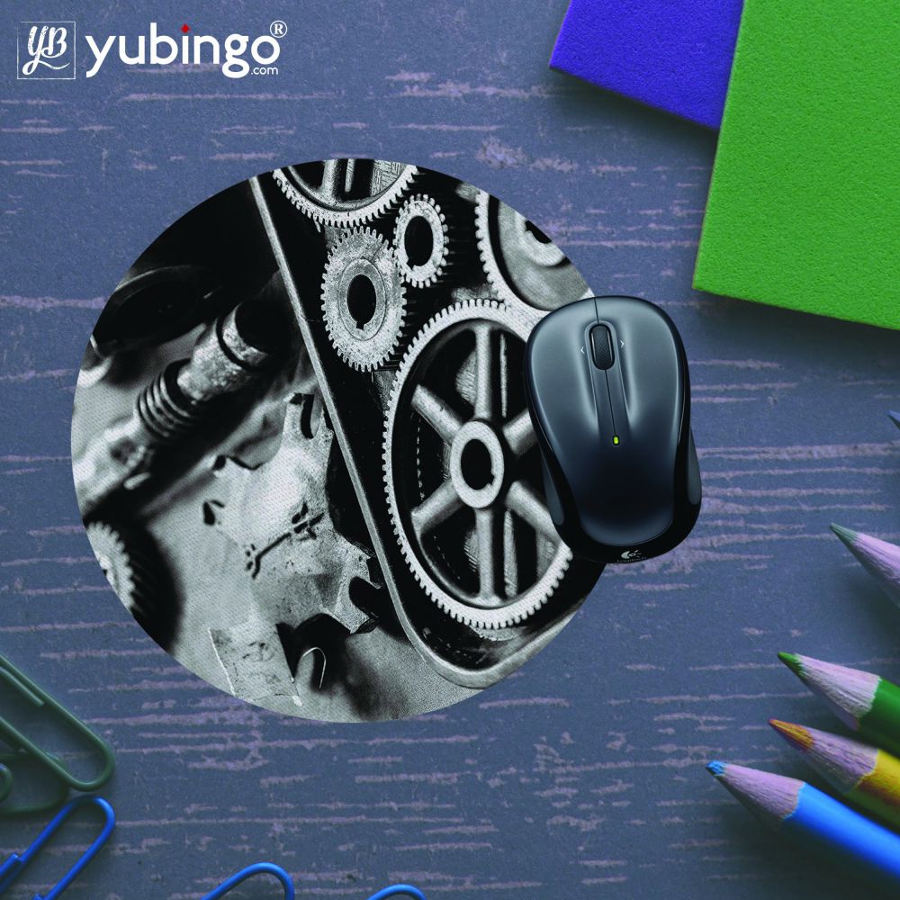 Machinery Mouse Pad (Round) - product image 5