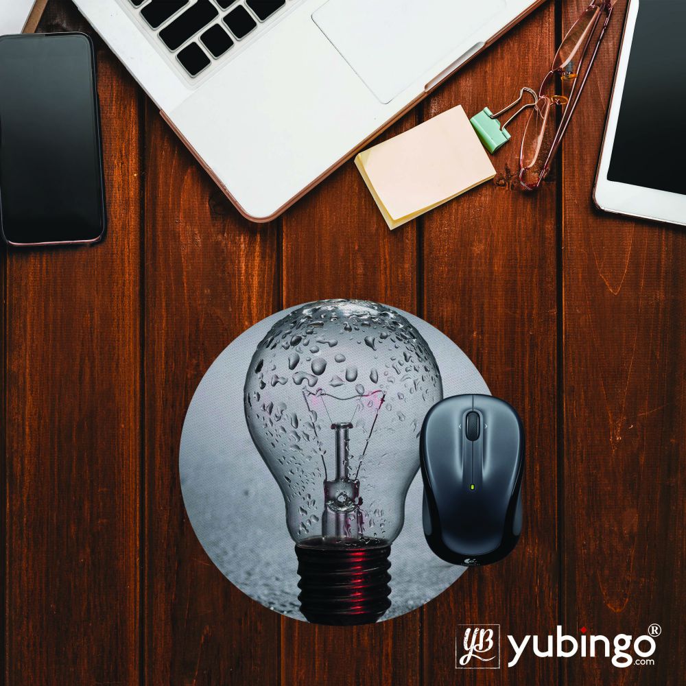 The Bulb Mouse Pad (Round) - product image 2