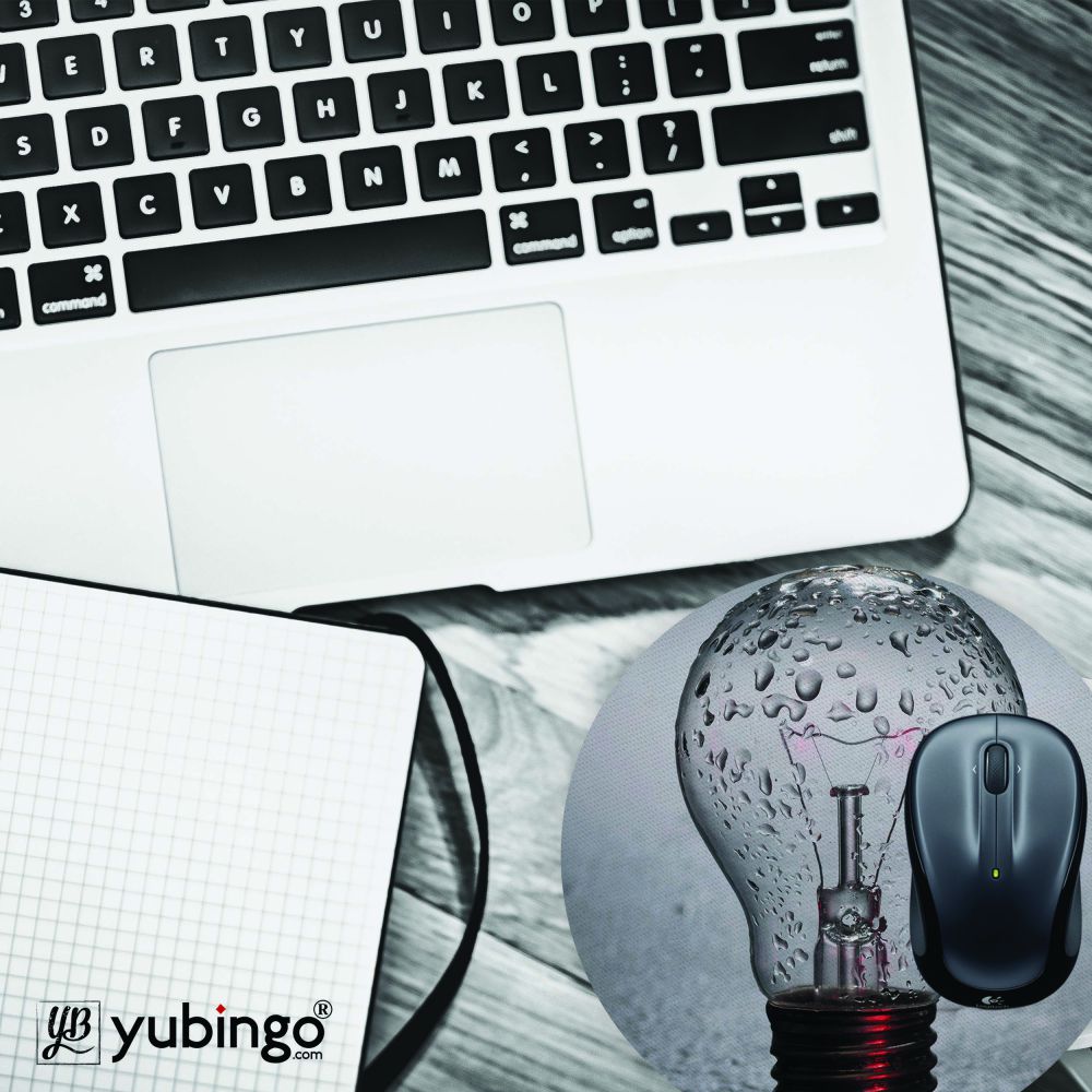 The Bulb Mouse Pad (Round) - product image 4