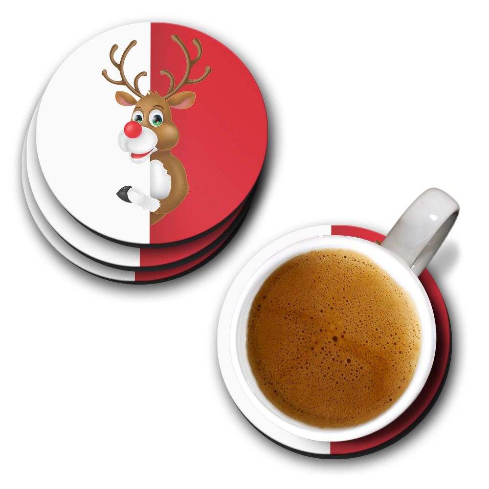 Cool Christmas Coasters - corporate gift by YuBingo