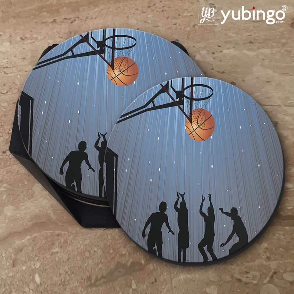 Let's Play Basketball Coasters - product image 5