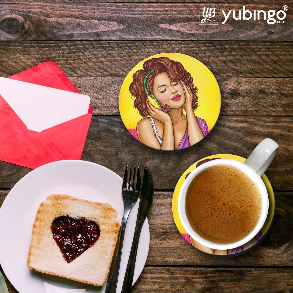 Music Girl Coasters - product image 3