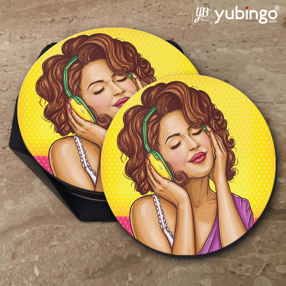 Music Girl Coasters - product image 5