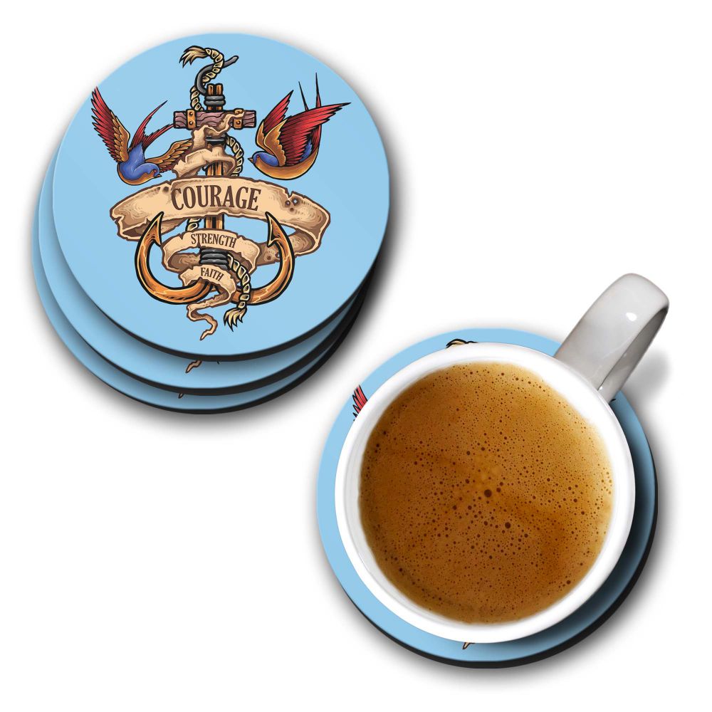 Nautical Spirit Coasters - corporate gift by YuBingo