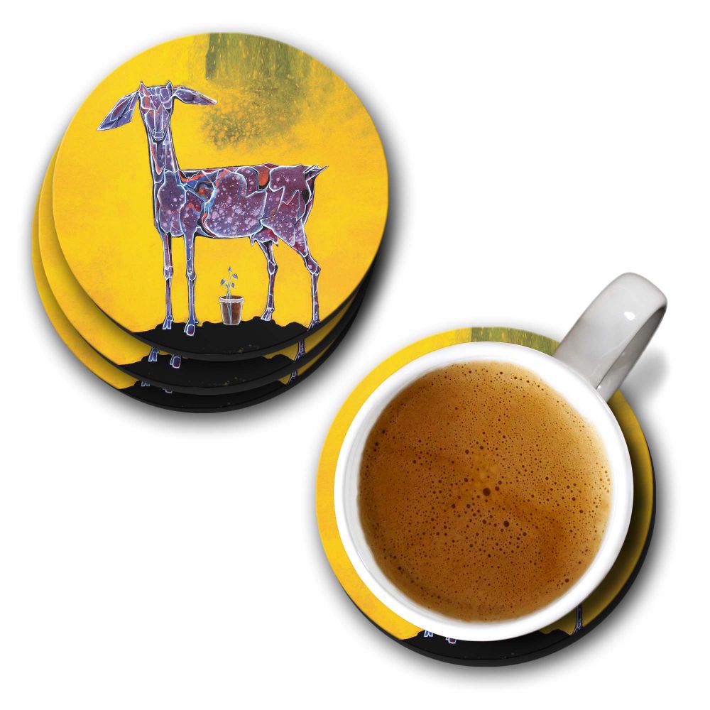Expecting Mother Coasters - corporate gift by YuBingo