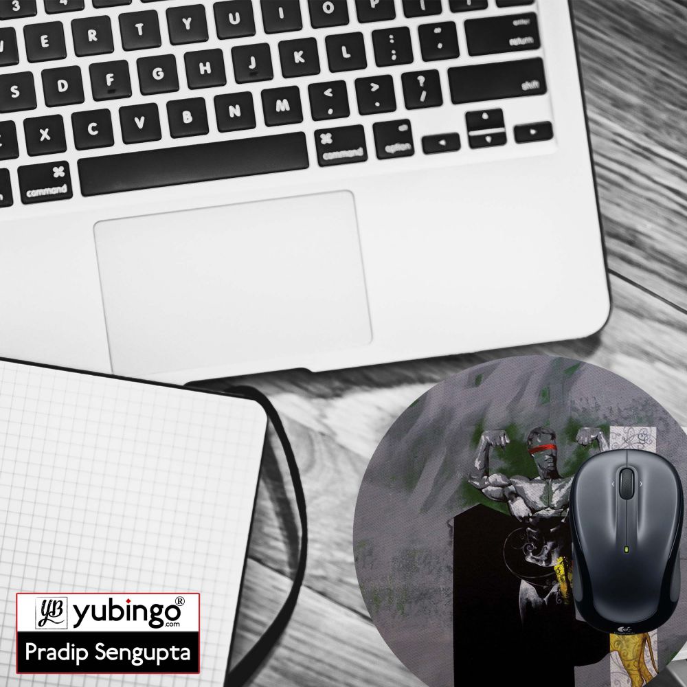 Leo The Great Mouse Pad (Round) - product image 4