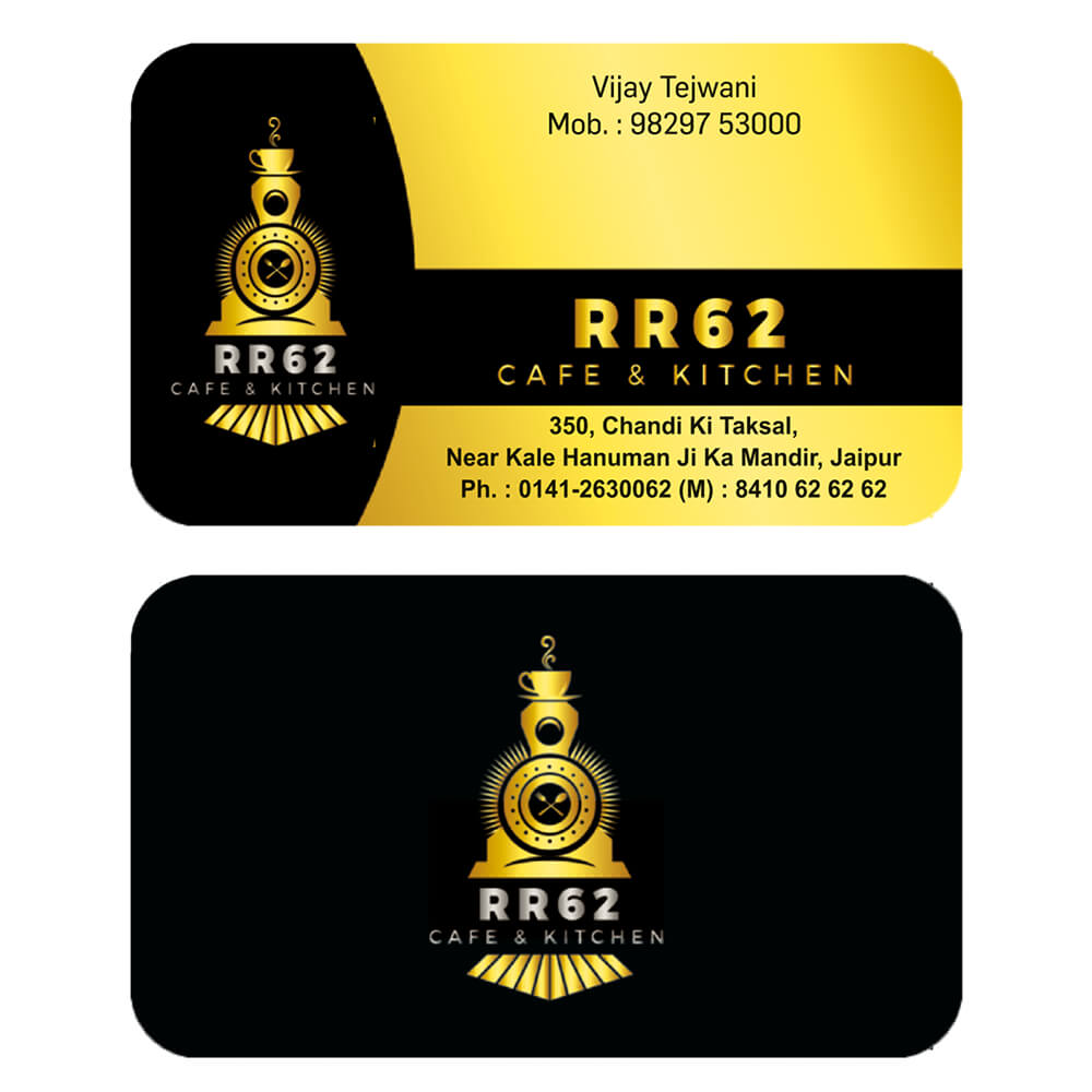 Premium Die Cut Visiting Card - Shape 2 - product image 2