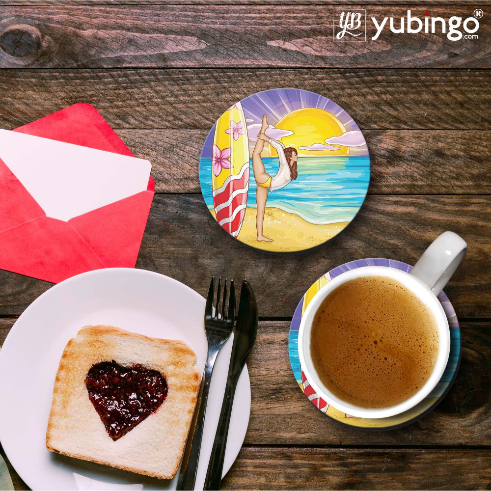 Sunrise with Yoga Coasters - product image 3