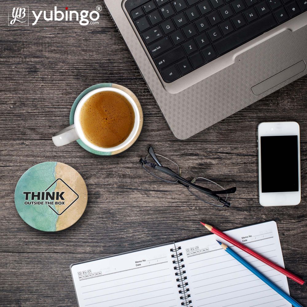 Think Outside The Box Coasters - product image 4