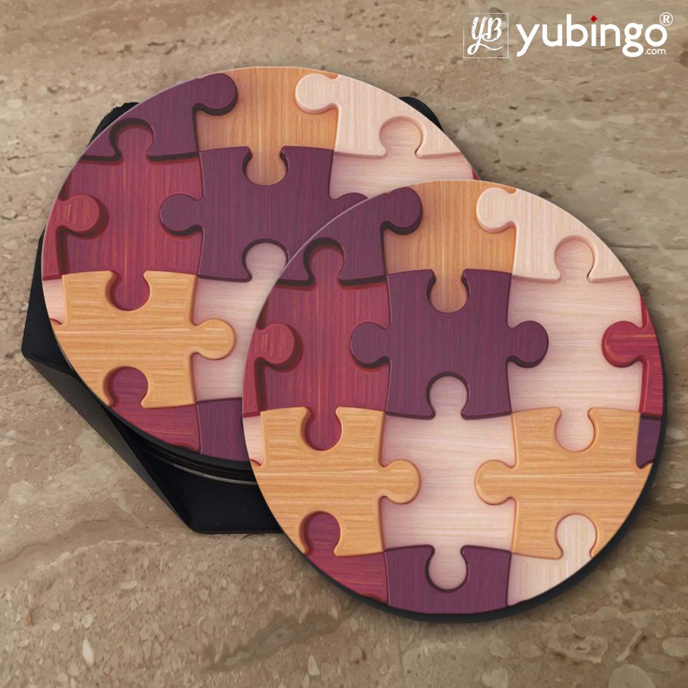 Wooden Jigsaw Coasters - product image 5
